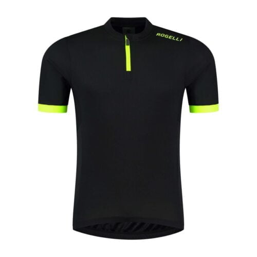 rogelli shirt zomer zwart geel opvallend