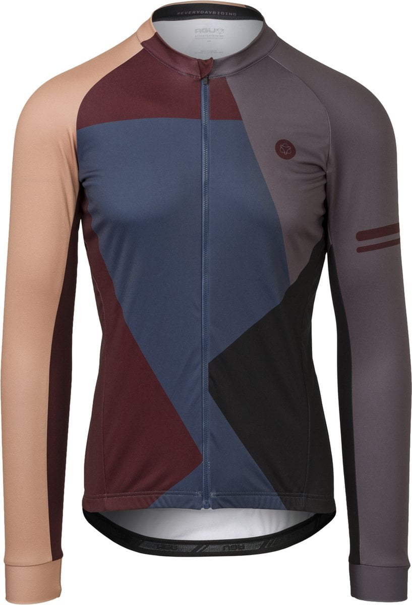 7mesh Callaghan Merino Fietsshirt Lange Mouwen Bruin Heren
