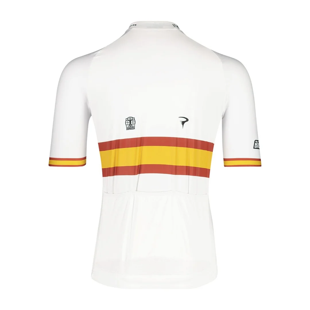 Ineos Grenadiers Bioracer Icon Kampioen Spanje Fietsshirt Korte Mouw Heren - Afbeelding 2
