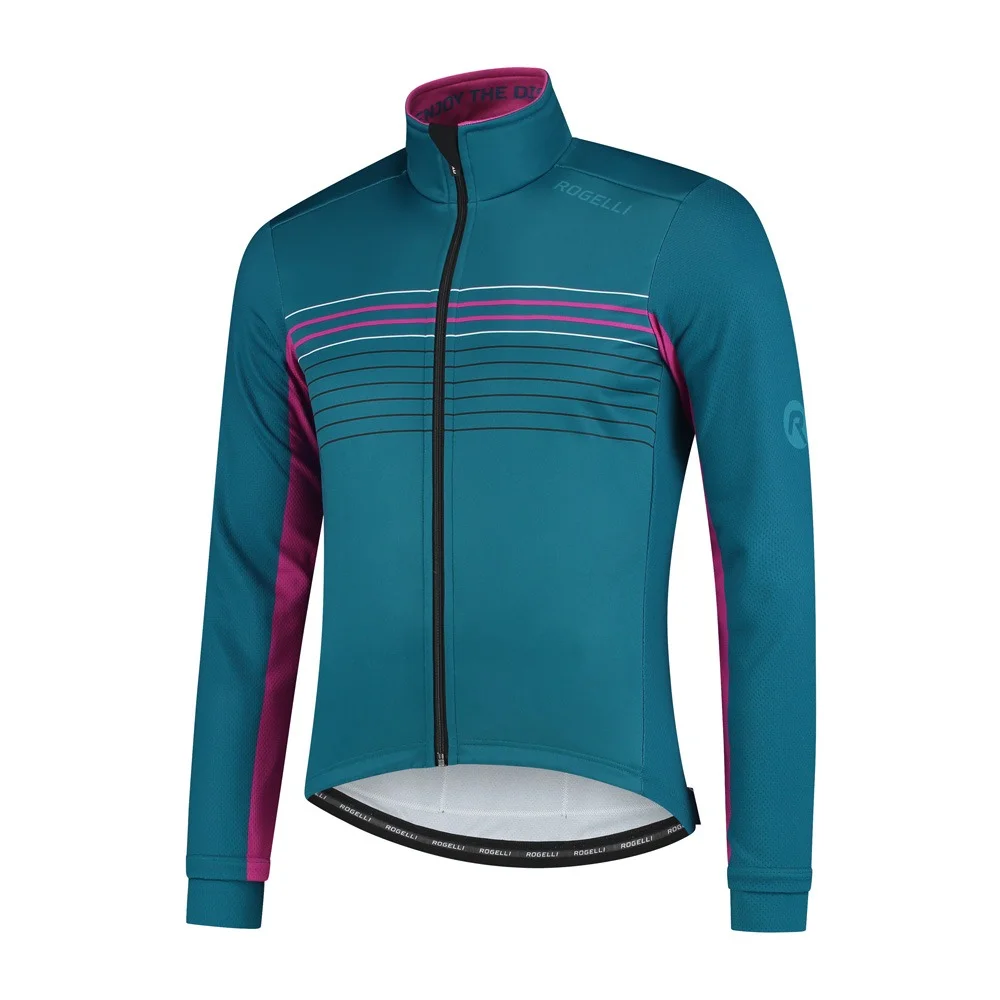 Rogelli Winterjack Kalon Blauw Magenta