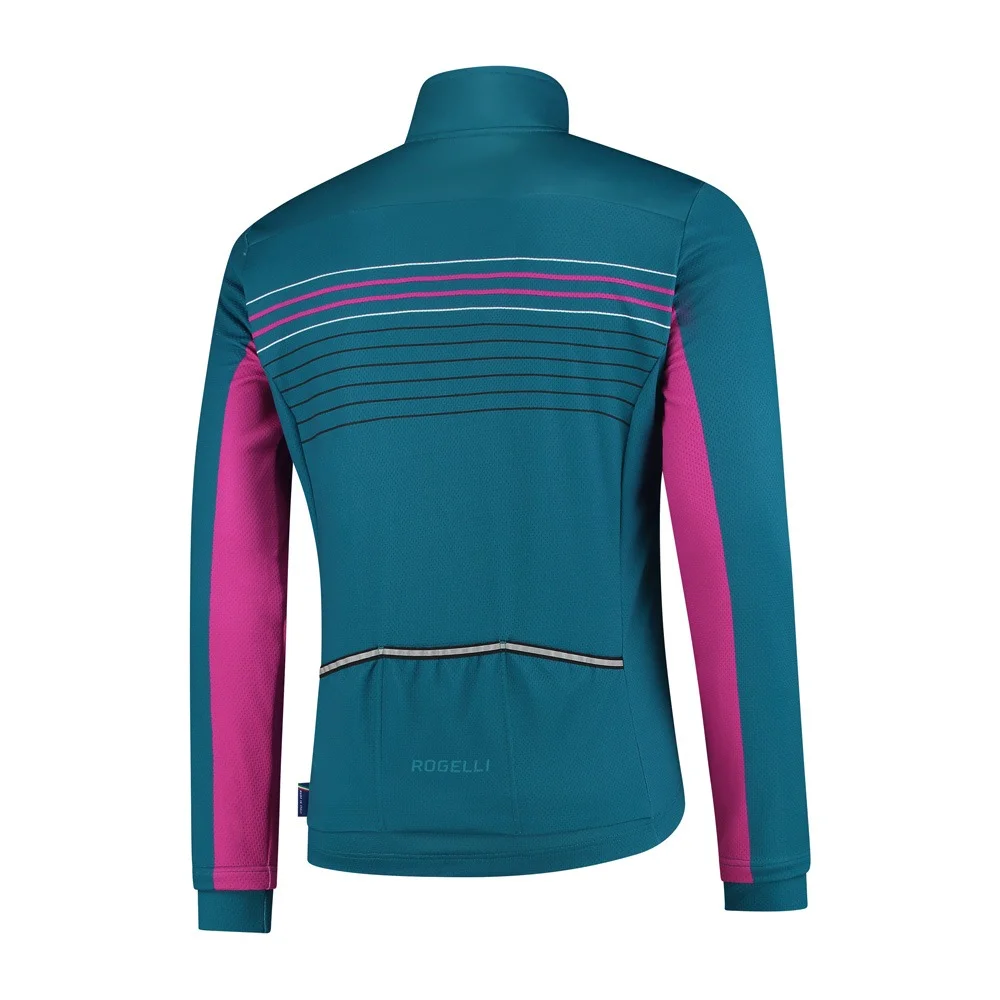Rogelli Winterjack Kalon Blauw Magenta - Afbeelding 2