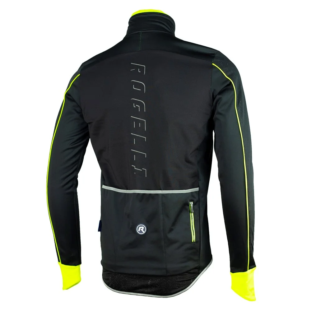 Rogelli Winterjack Renon 3.0 Zwart/Fluor - Afbeelding 2
