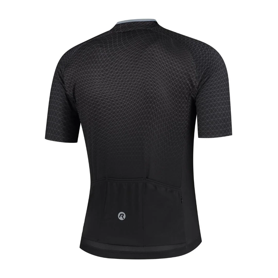 Rogelli Weave Fietsshirt Heren Zwart/Grijs - Afbeelding 2