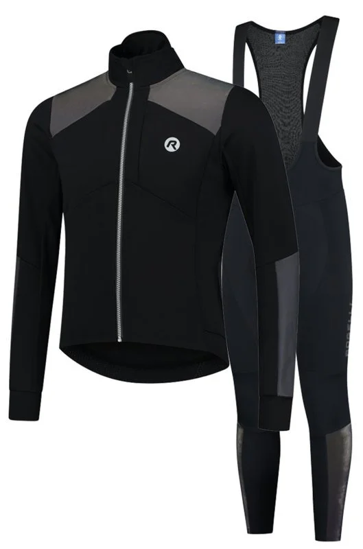 Winterset Rogelli Rogelli Hi Vis Zwart/Reflectie