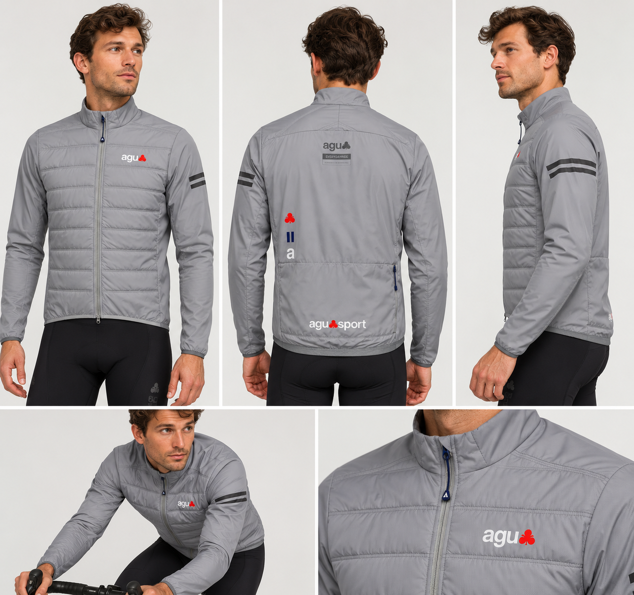 AGU PADDED JACK PERFORMANCE HEREN GRIJS - Afbeelding 3