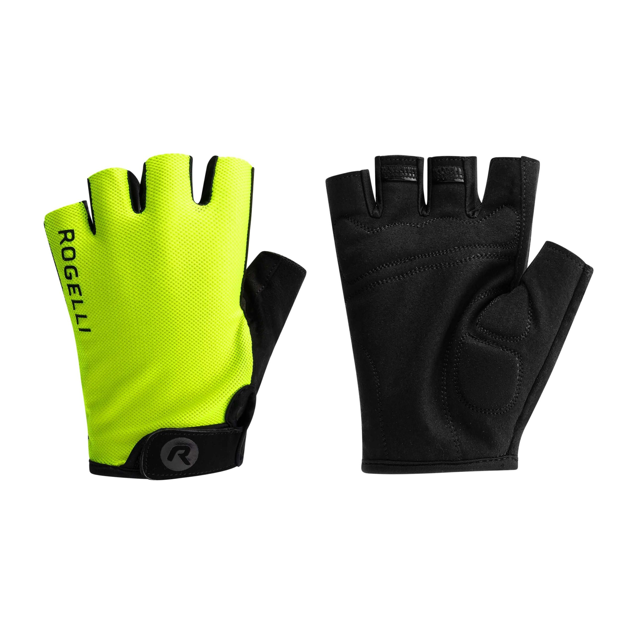 Rogelli Core Wielerhandschoen Kids Fluor/Geel