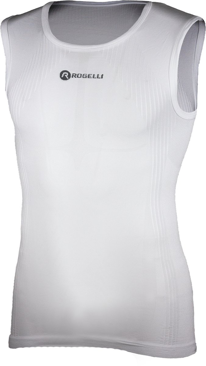 Rogelli Compression Mouwloos Ondershirt Wit