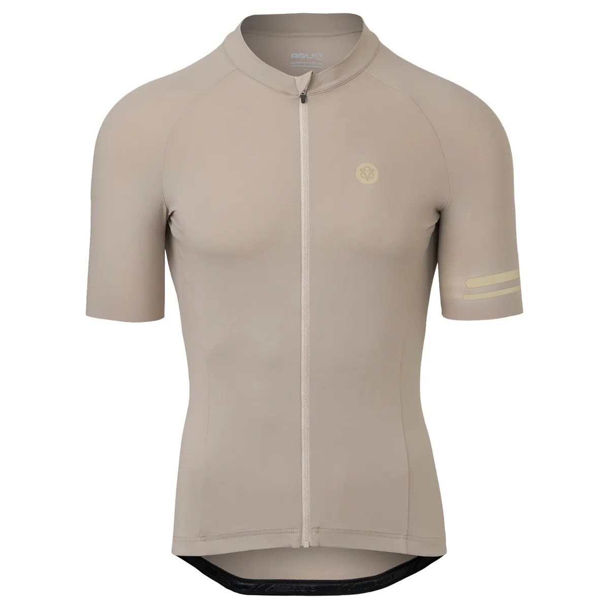 AGU SOLID FIETSSHIRT IV TREND HEREN BOND BEIGE