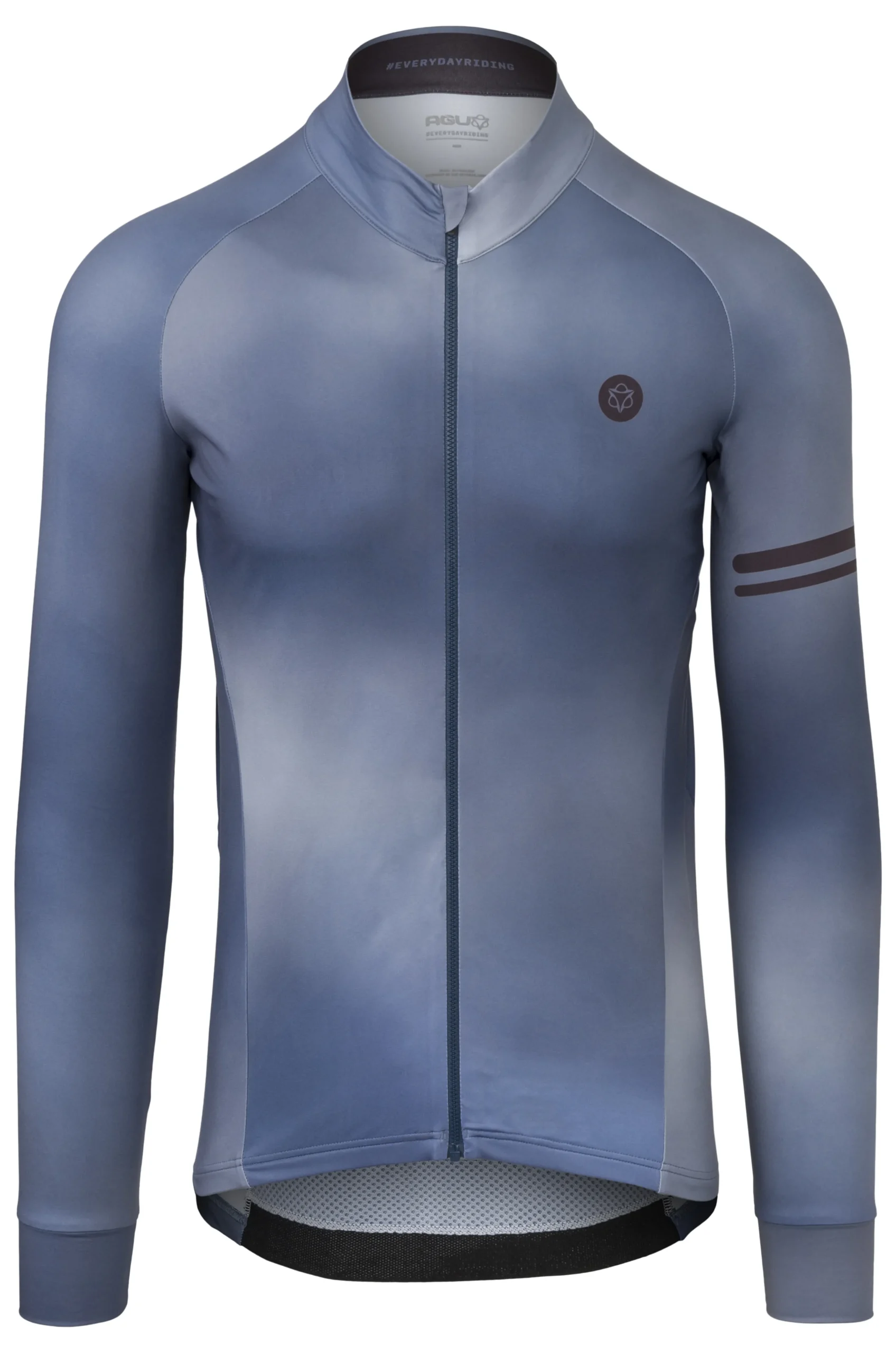 Agu Gradient Fietsshirt Lange Mouwen Performance Heren Blauw