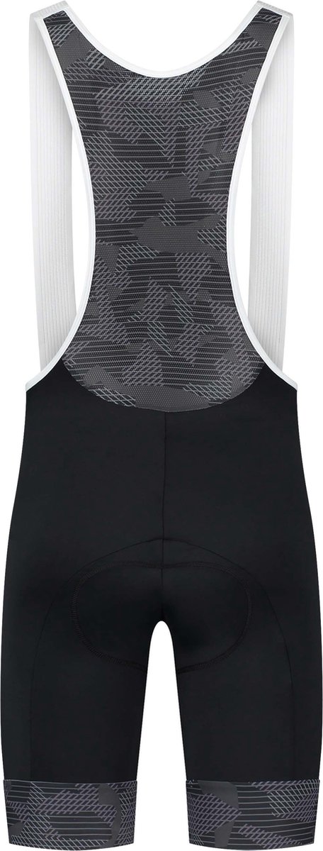 Rogelli Camo Bibshort Zwart/Grijs Heren - Afbeelding 3