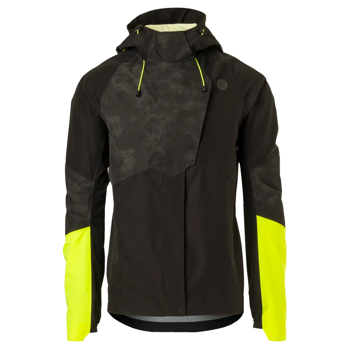 Agu Commuter Regenjas Commuter DAMES Hi-Vis Black& Reflection
