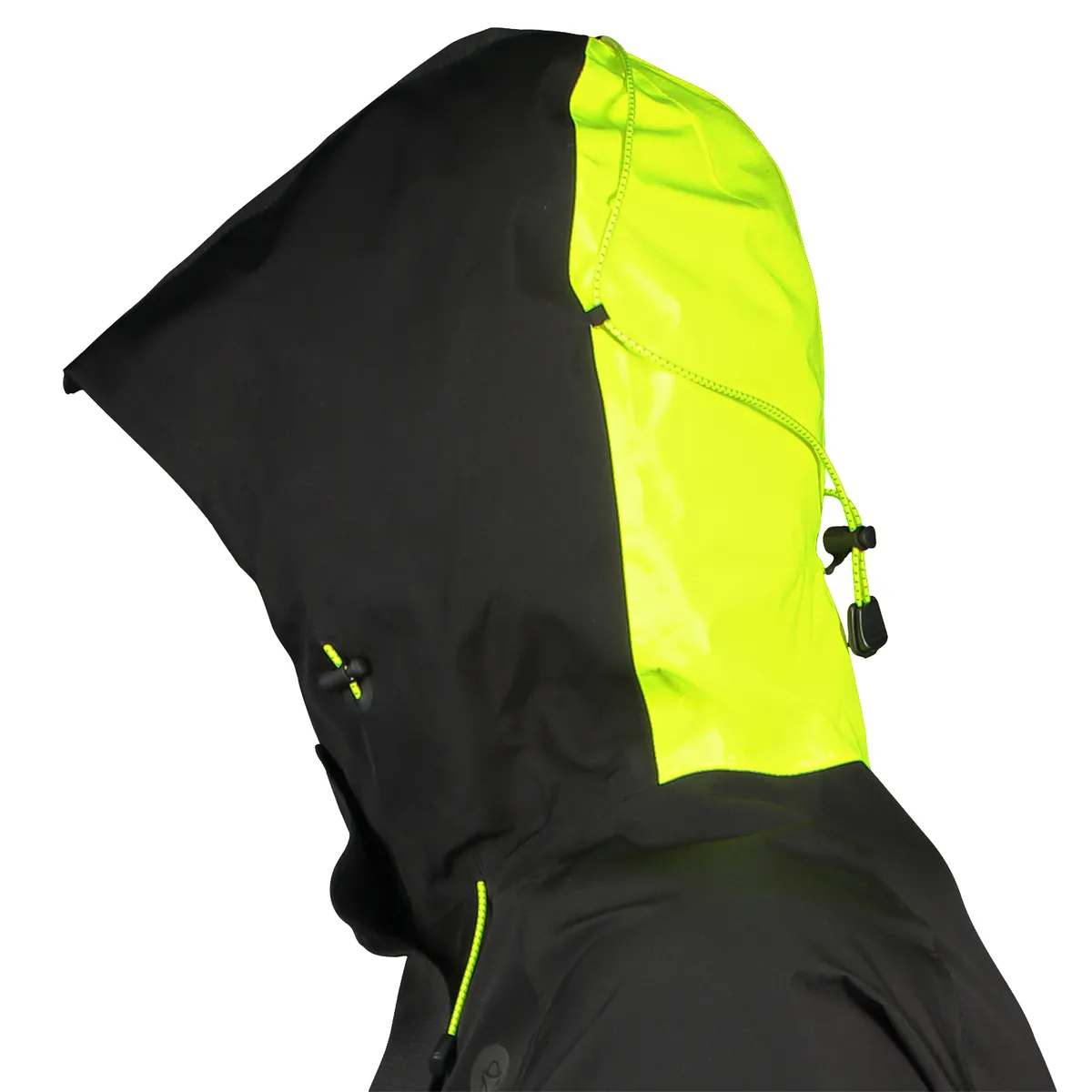 Agu Commuter Regenjas Commuter DAMES Hi-Vis Black& Reflection - Afbeelding 4