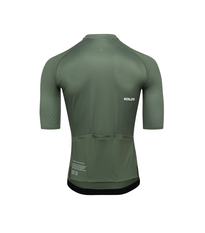 Kalas PASSION Z3 Fietsshirt CARBON Olive Heren - Afbeelding 2