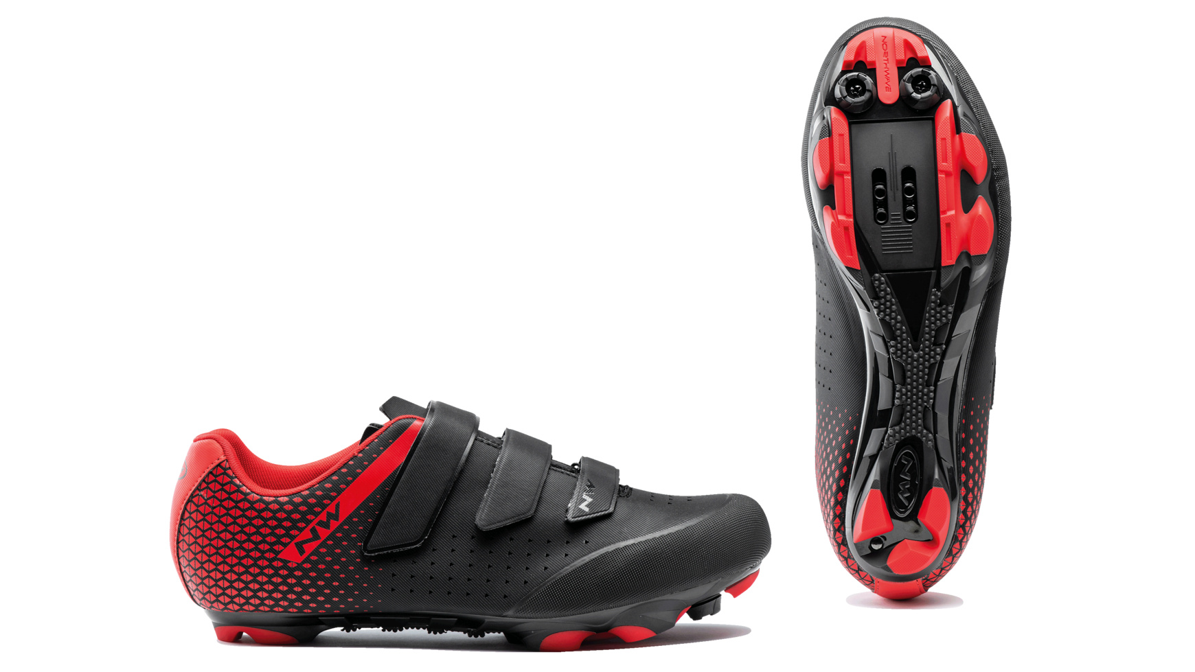 Northwave Origin 2 Fietsschoenen Zwart/Rood