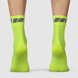 GripGrab GripGrab Classic Regular Cut Sokken – Hi-Vis Yellow - Afbeelding 3