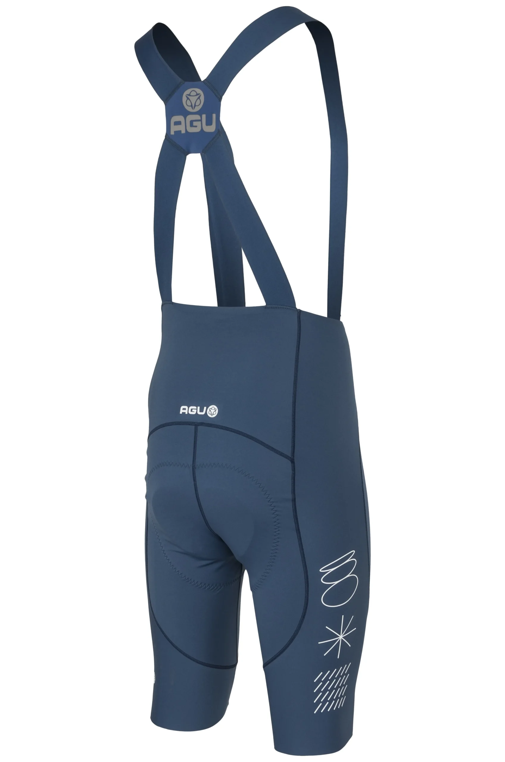 Agu Bibshort Breakaway Denim Blue Heren - Afbeelding 3