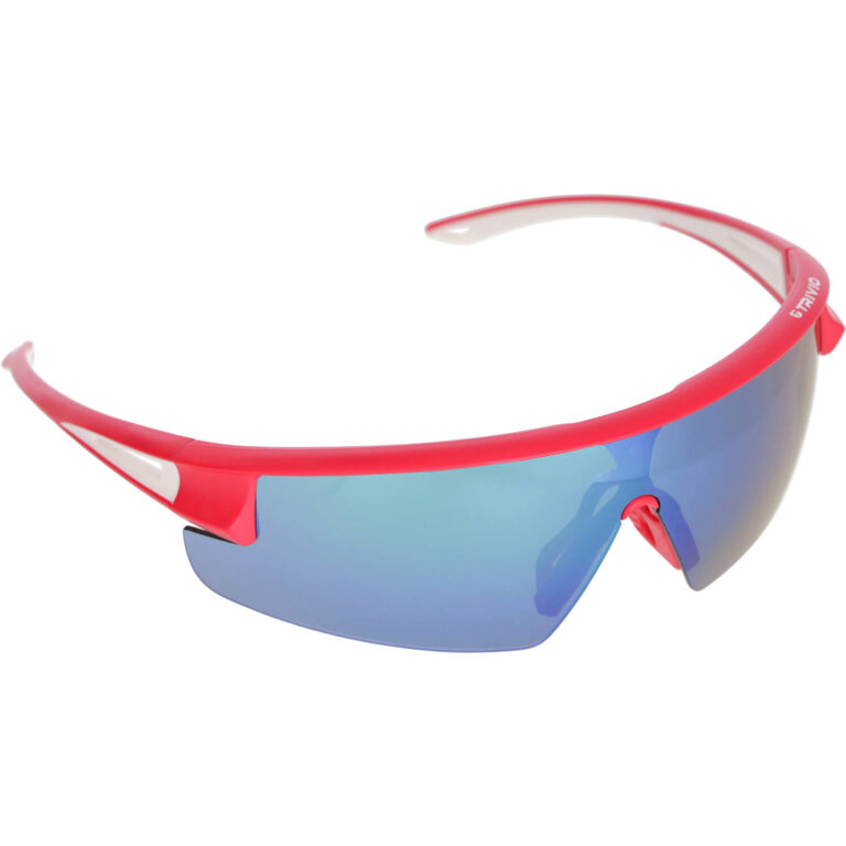 Trivio - Fietsbril Hadley Rood / Wit met 2 Extra Lenzen - Ricks ...