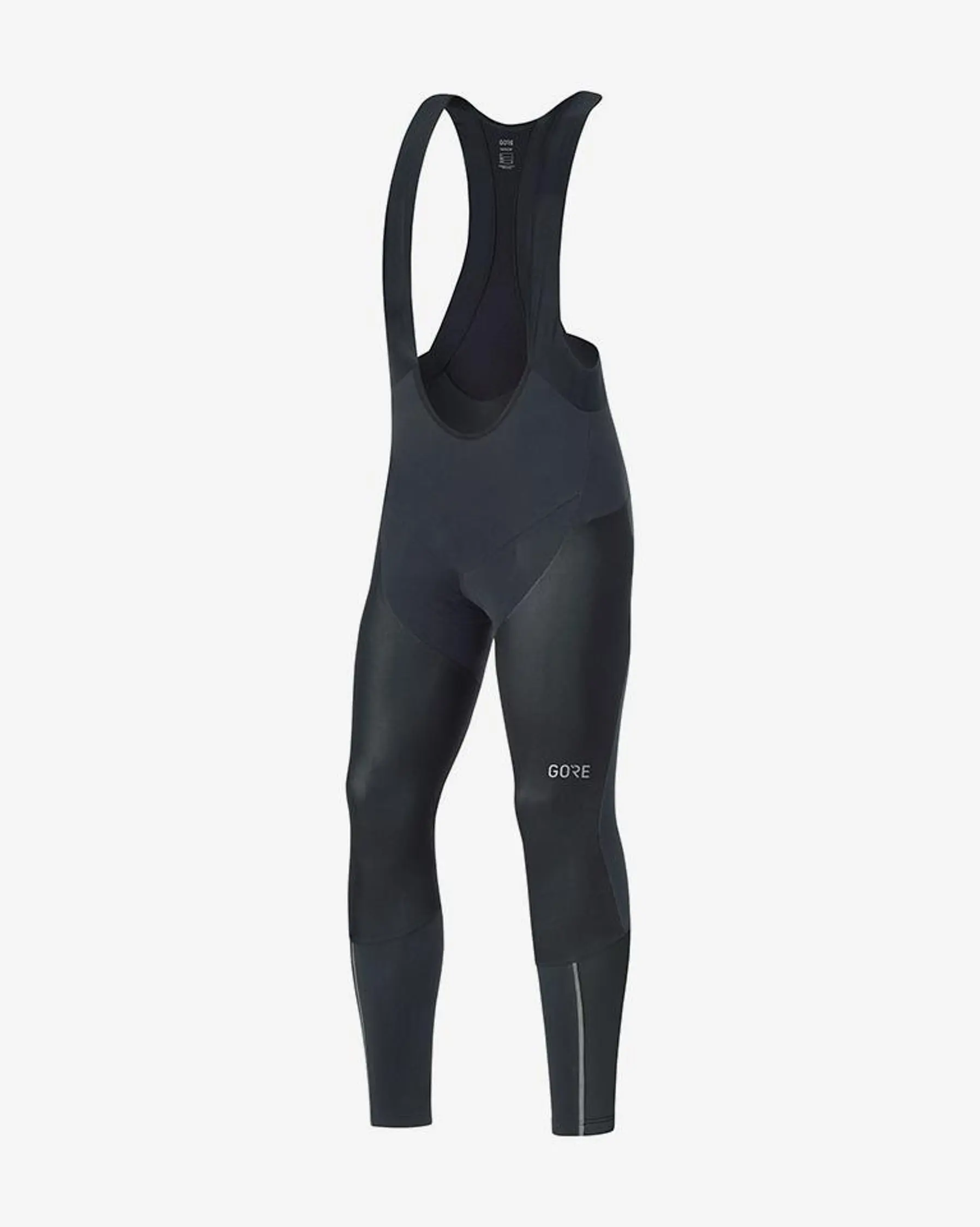 GORE Wear C7 Partial Windstopper Pro Fietsbroek Lang Met Zeem Zwart