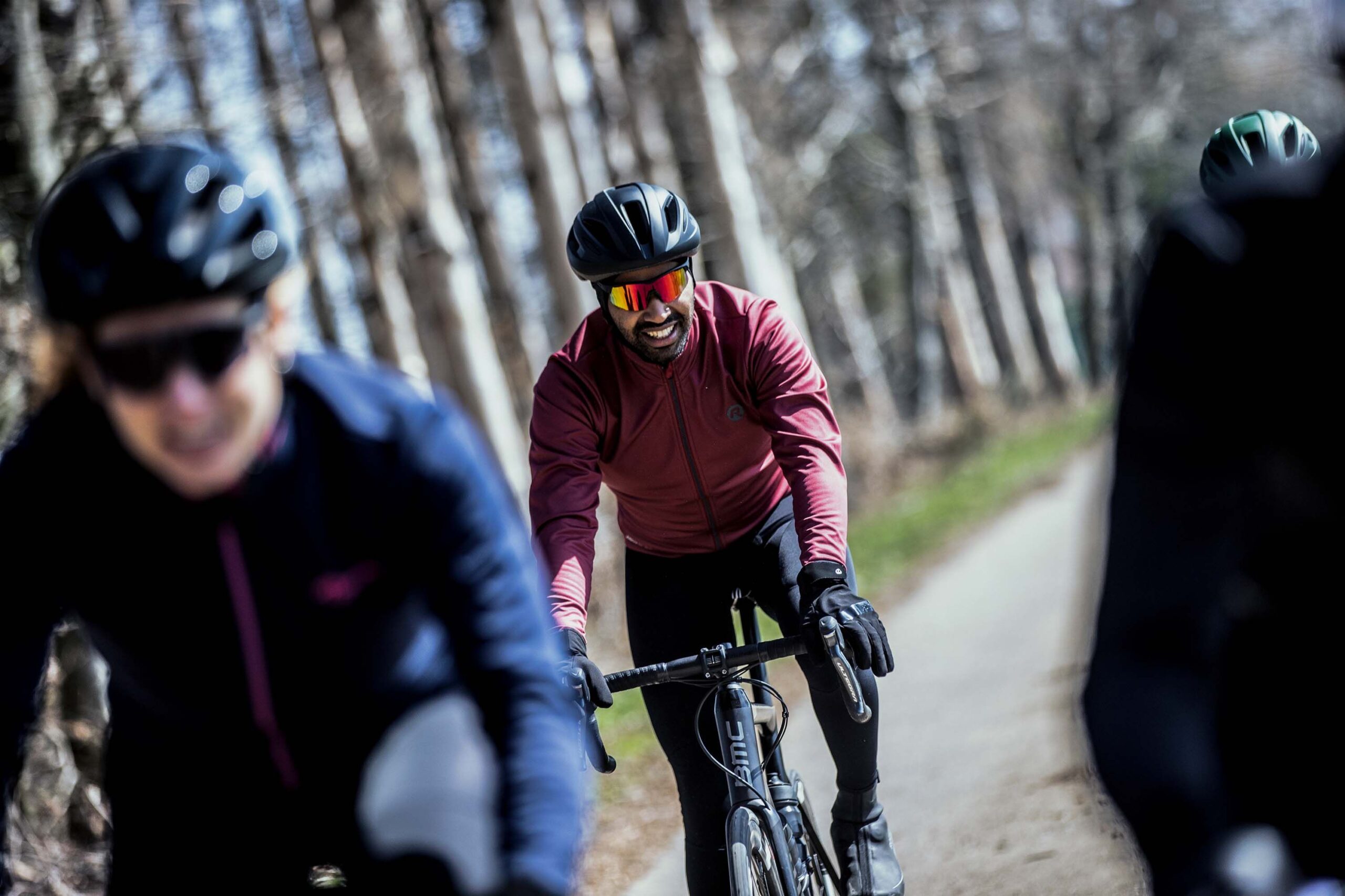 Rogelli Essential Winterjack Heren Bordeaux - Afbeelding 4