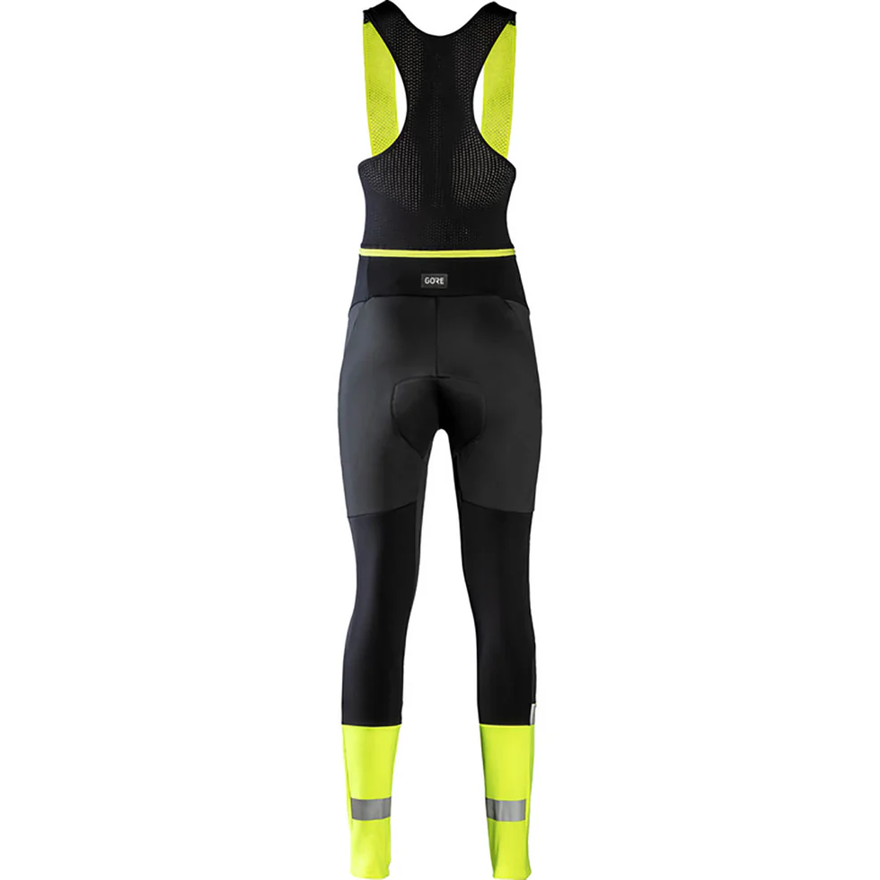 Gore Wear Ability Thermo Bib Tights+ Womens - Black/Neon Yellow - Afbeelding 2