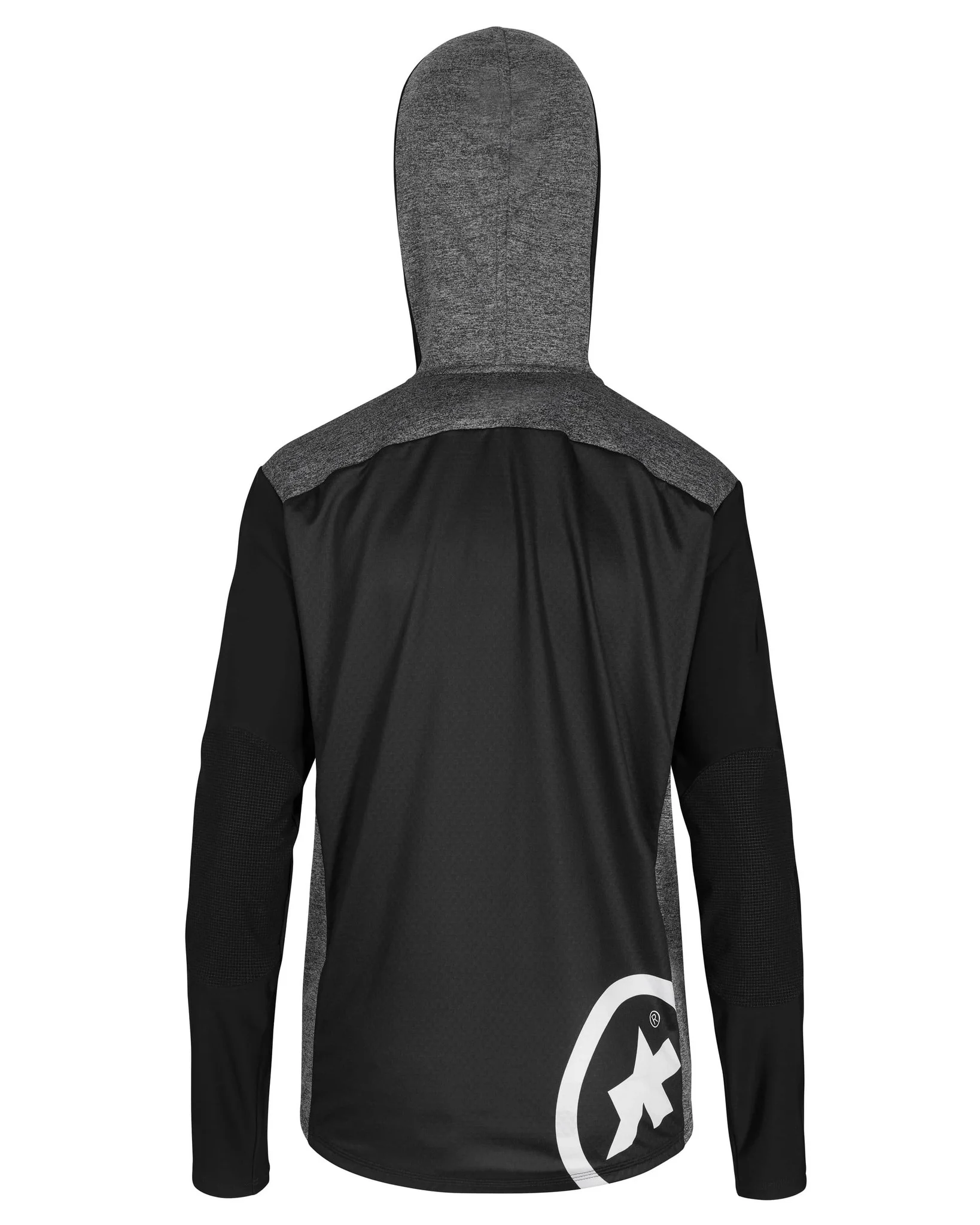 Assos Trail Spring Fall Hooded Jacket Dames Zwart - Afbeelding 3