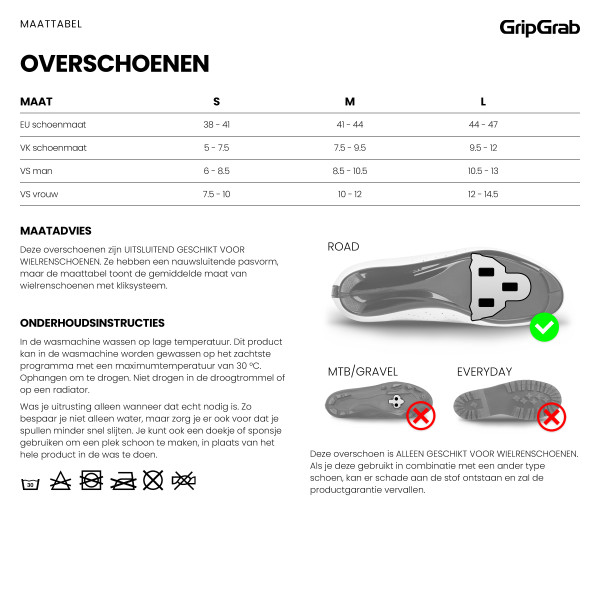 GripGrab RaceAero TT 2 Tijdrit Wielren Overschoenen Rood - Afbeelding 4