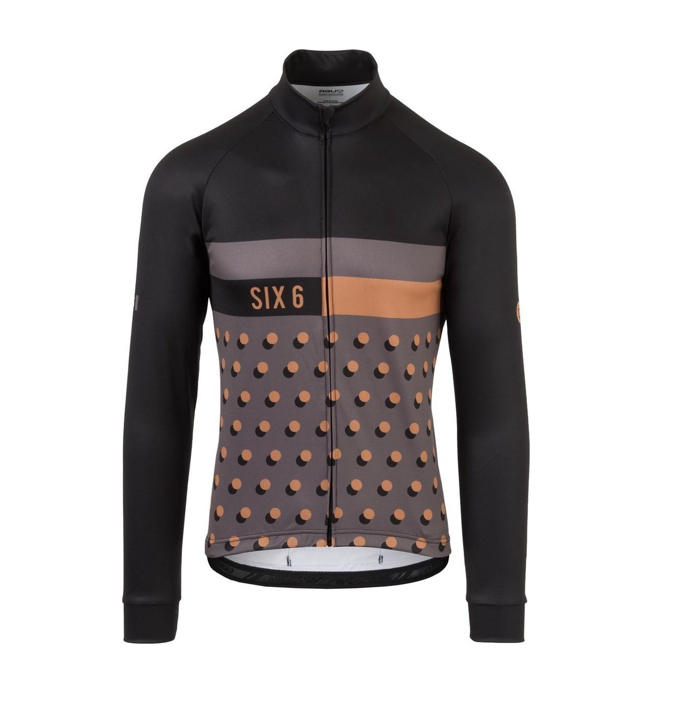 AGU Dot Fietsshirt Lange Mouwen Six6 Beige