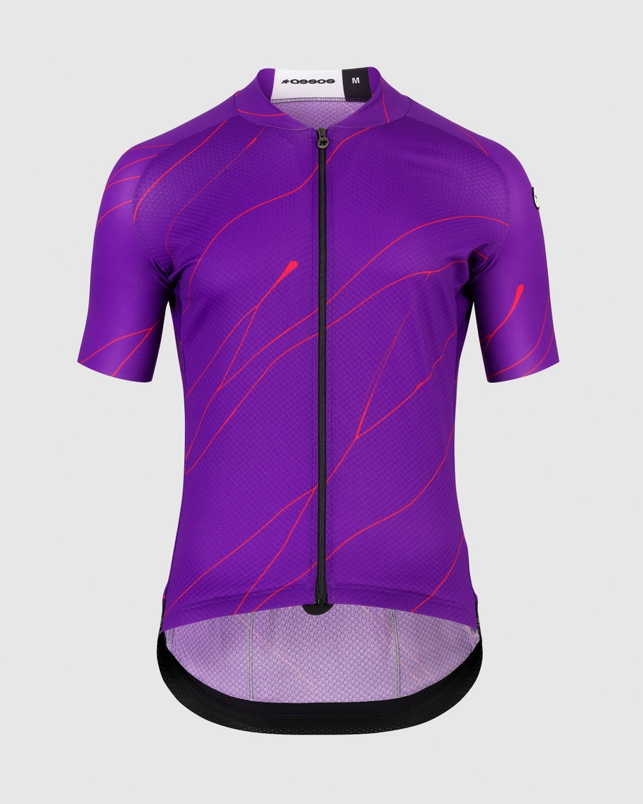 Assos MILLE GT Jersey C2 EVO Ultra Blood Fietsshirt Korte Mouwen Ultra Violet Heren