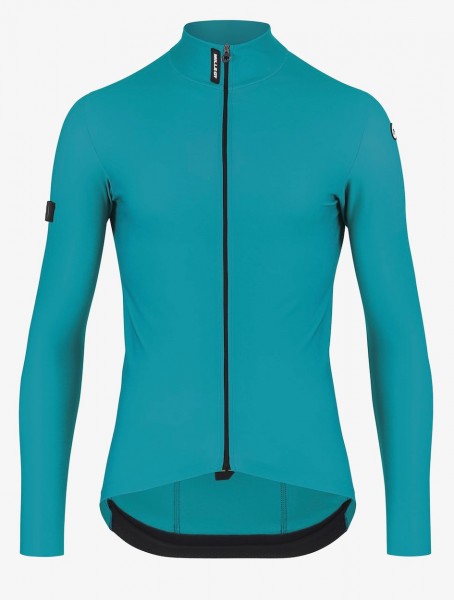 Assos Mille GT Spring Fall Long Sleeve Jersey turquoise green