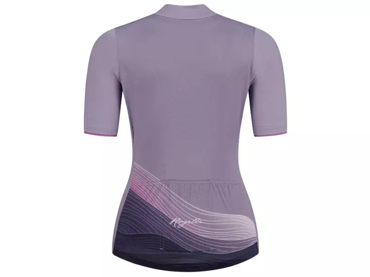 Rogelli Peace Fietsshirt Dames Paars - Afbeelding 2