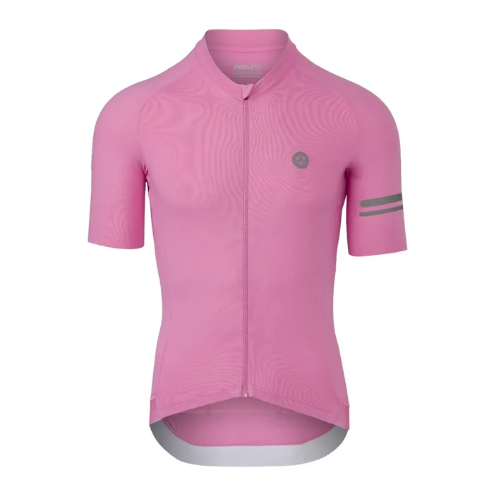 Agu Solid Fietsshirt Performance Heren Kawaii Pink