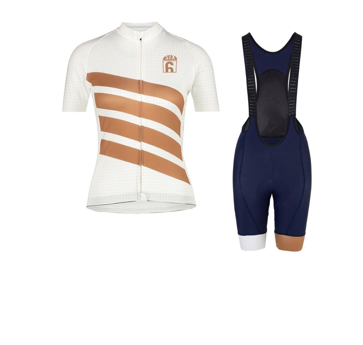 AGU SIX6 Dames Zomertenue – Wit/Blauw