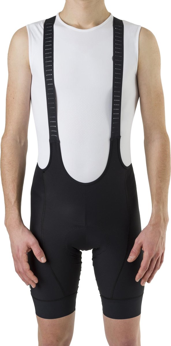 AGU Bibshort SIX6 ll Heren Met Bretels Zwart - Afbeelding 3