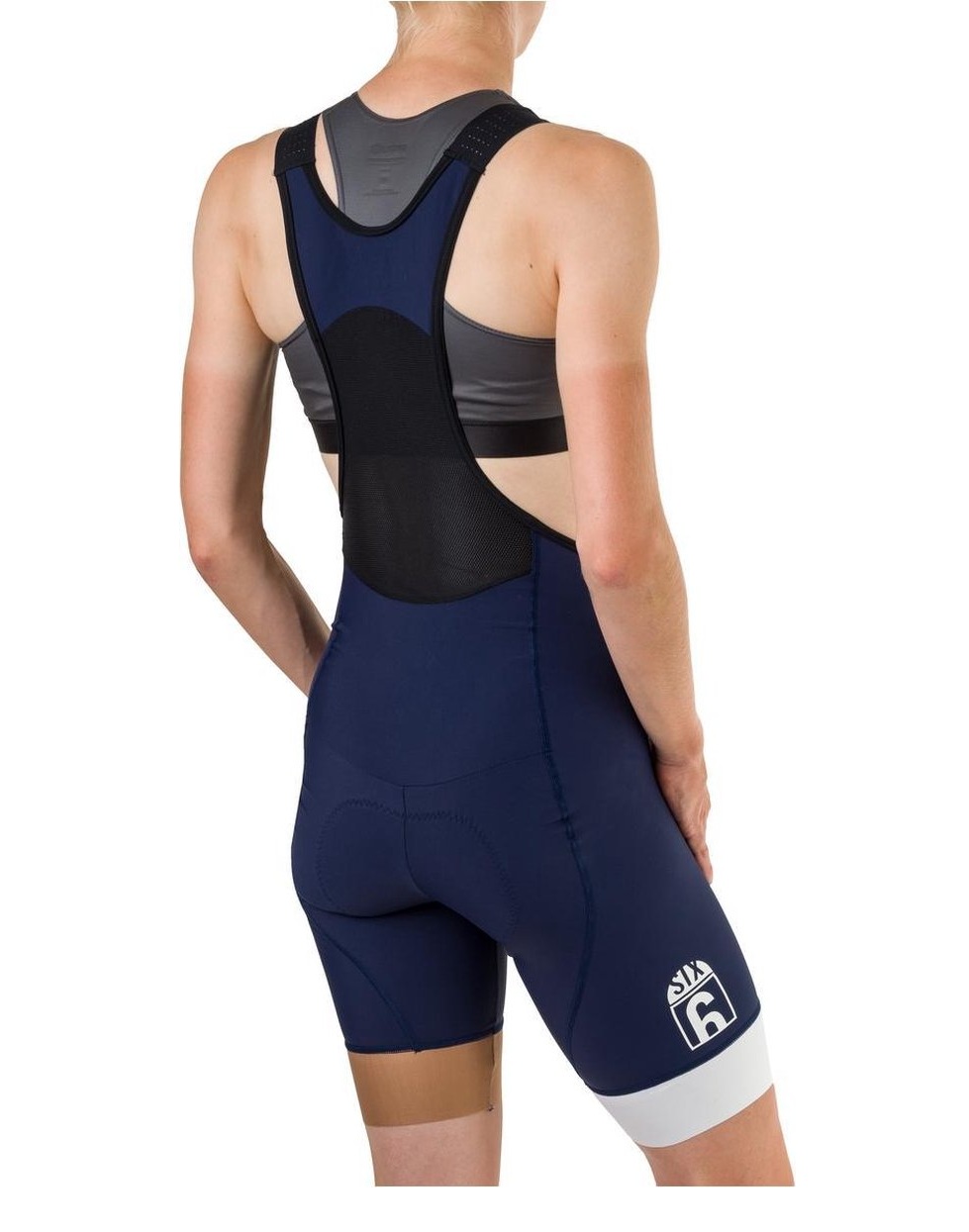 AGU SIX6 Dames Zomertenue – Wit/Blauw - Afbeelding 3