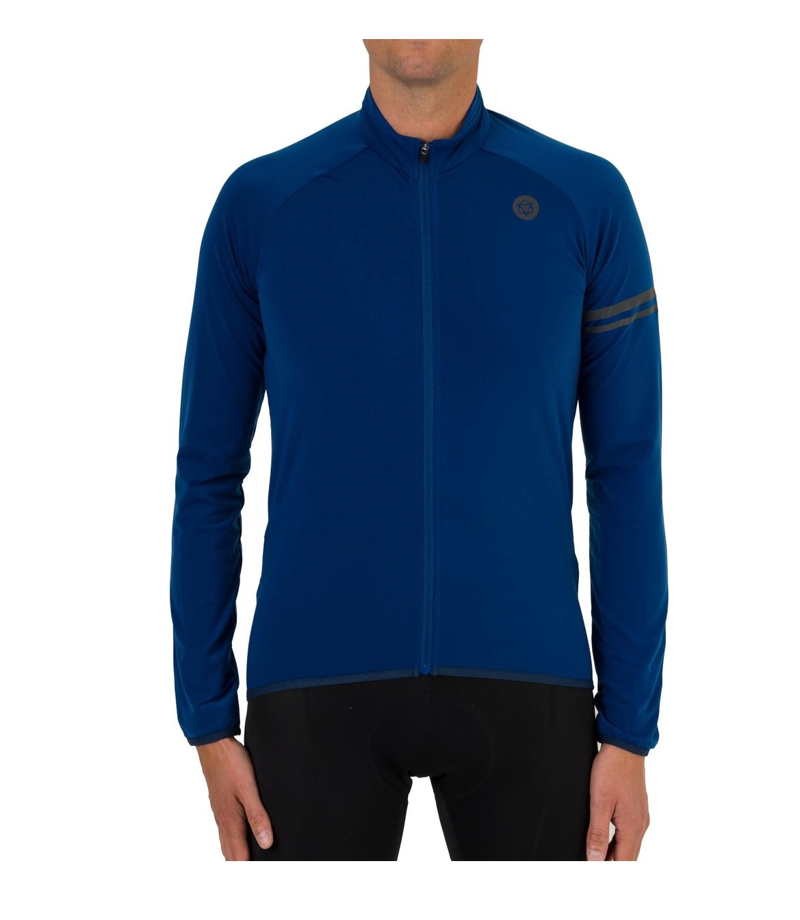 AGU ESSENTIAL THERMO FIETSSHIRT LANGE MOUWEN BLUE HEREN - Afbeelding 3
