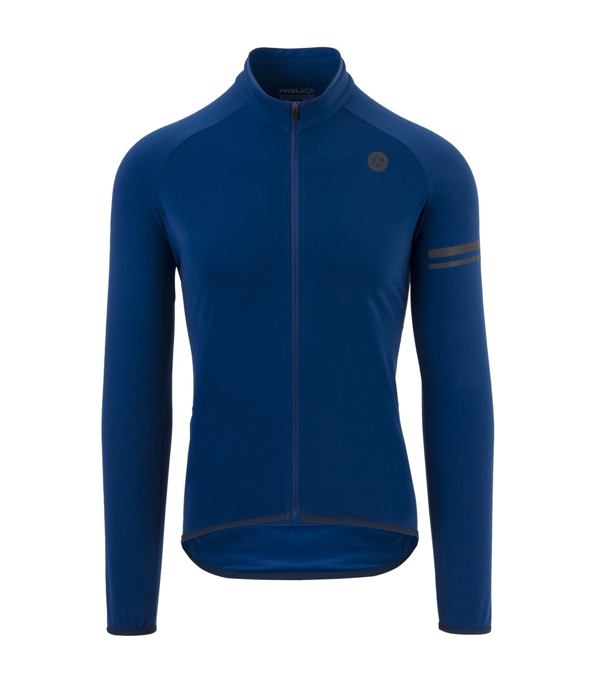 AGU ESSENTIAL THERMO FIETSSHIRT LANGE MOUWEN BLUE HEREN