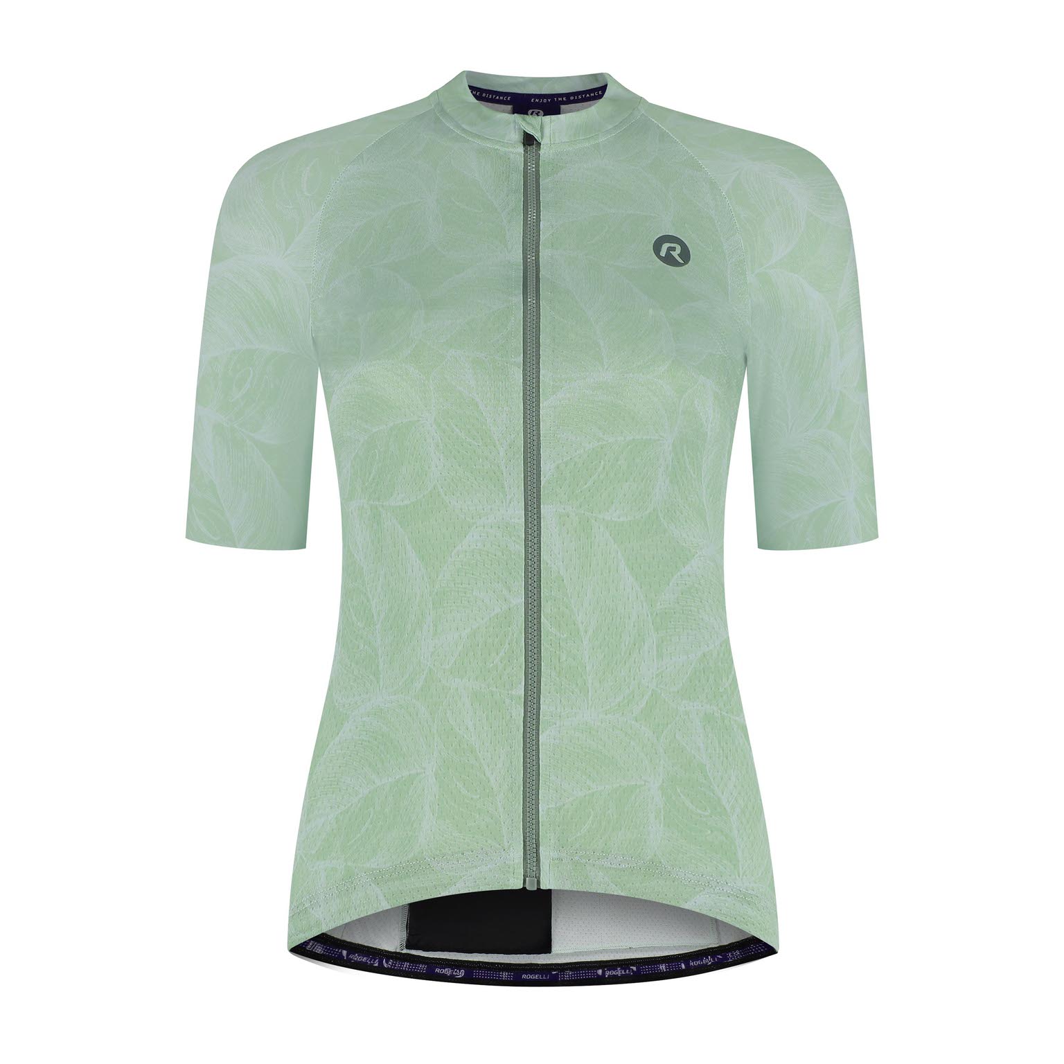 Rogelli Essential Graphic II Fietsshirt Dames - Mintgroen
