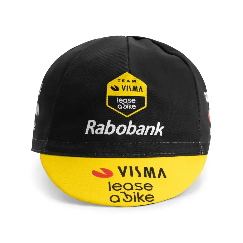 Visma Lease a Bike Koerspet Zwart/Geel