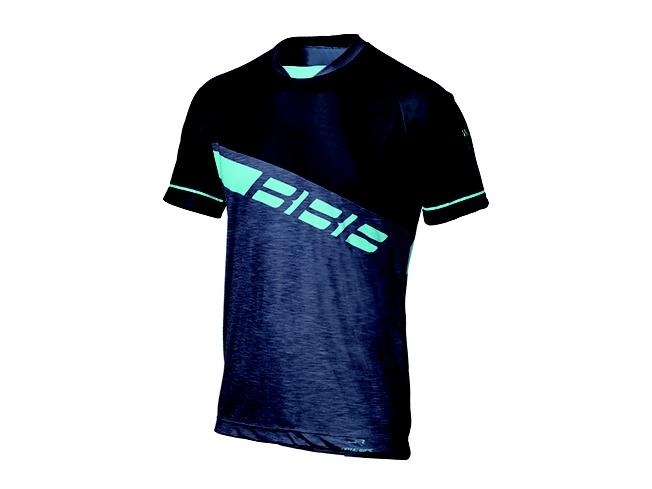 BBB Cycling Gravity BBW-316 MTB Fietsshirt Korte Mouwen Zwart/Neon Mint Heren