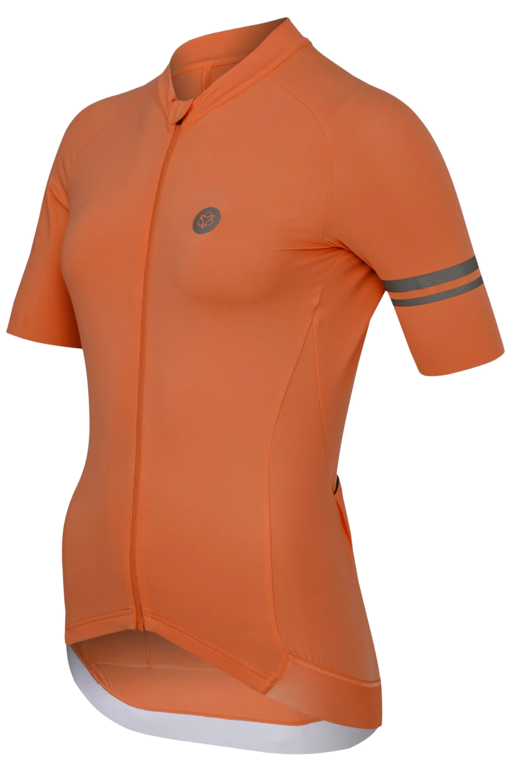Agu Solid Fietsshirt Performance Dames Oranje - Afbeelding 3