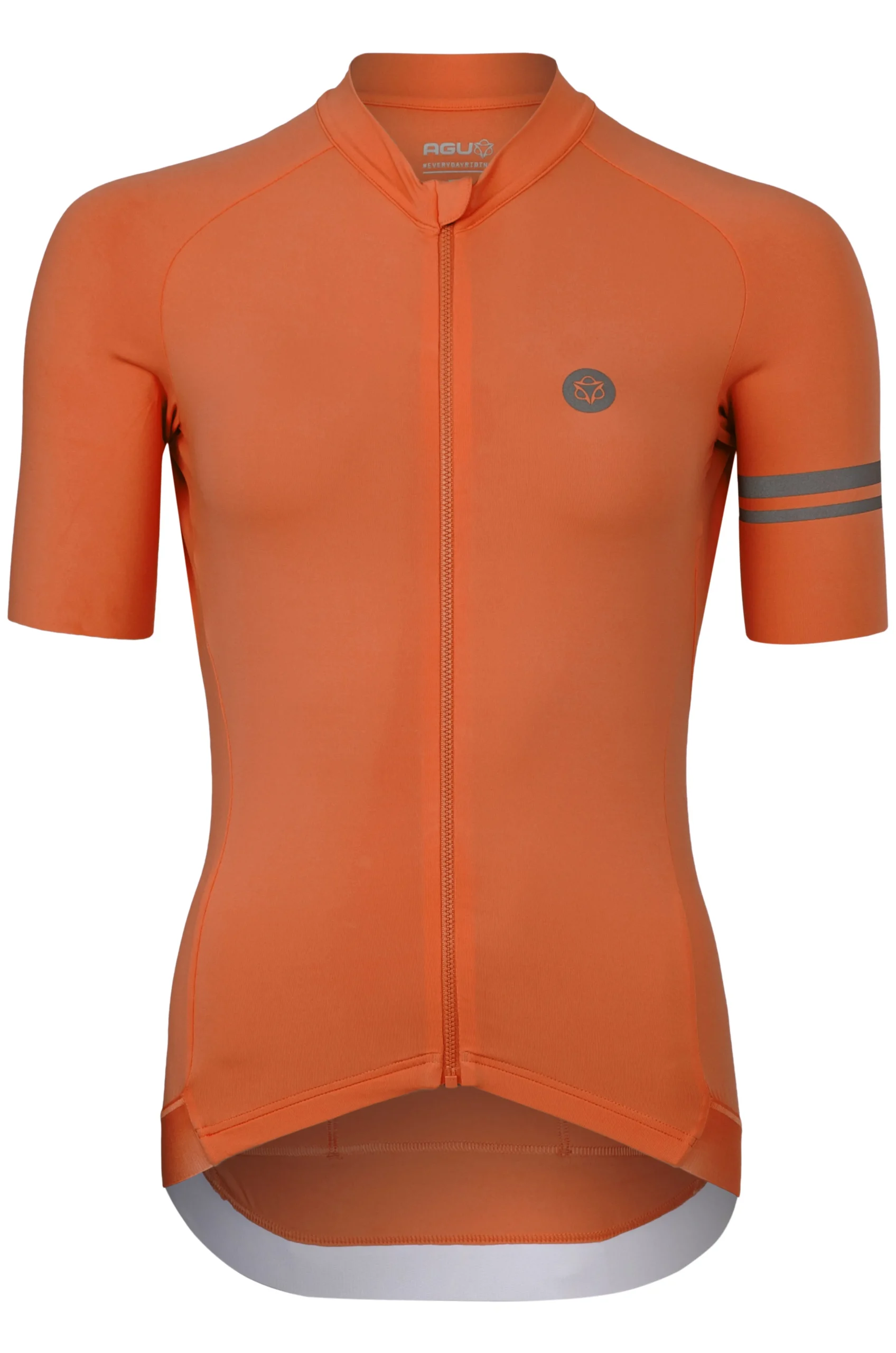 Agu Solid Fietsshirt Performance Dames Oranje