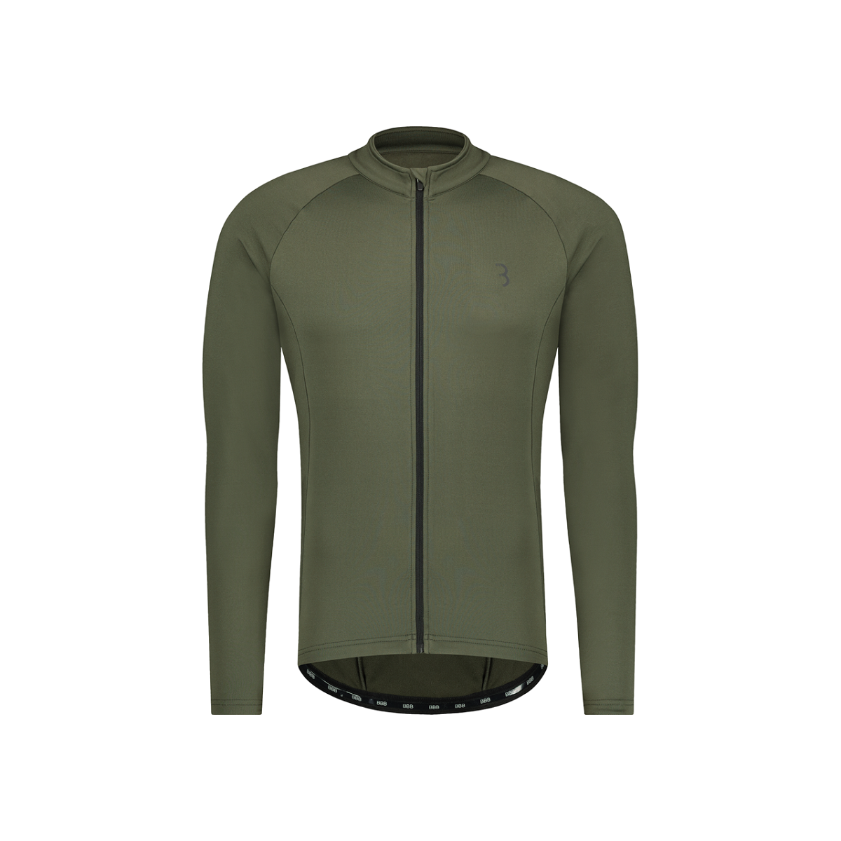 BBB Cycling Transition BBW-237 Fietsshirt Lange Mouwen Olijf Groen