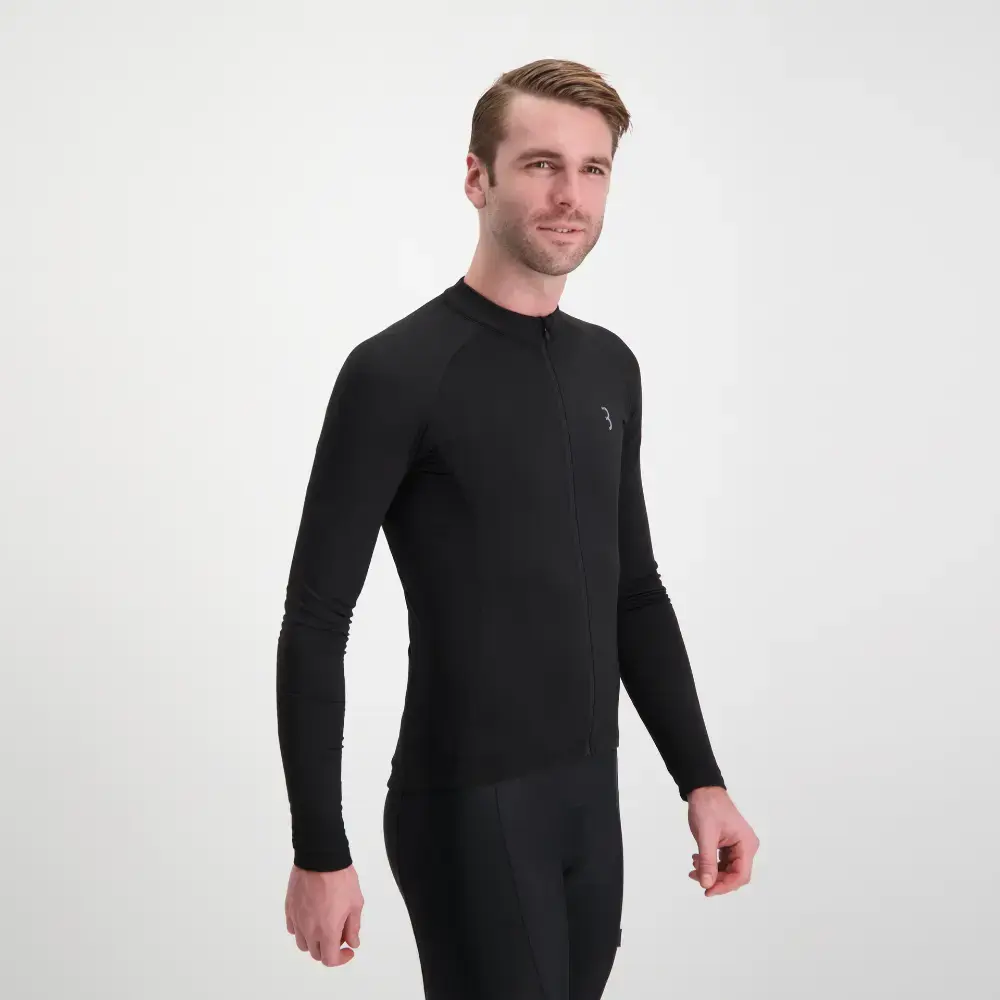BBB Cycling Transition BBW-237 Fietsshirt Lange Mouwen Zwart - Afbeelding 3