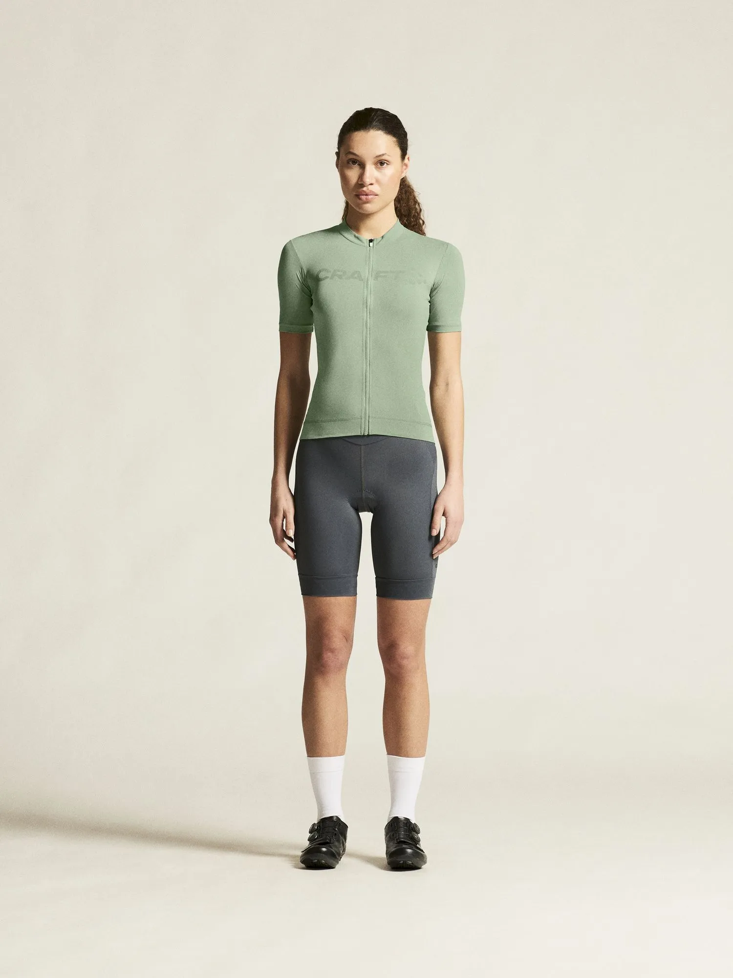 Craft ENDUR Logo Fietsshirt Korte Mouwen Groen Dames - Afbeelding 3