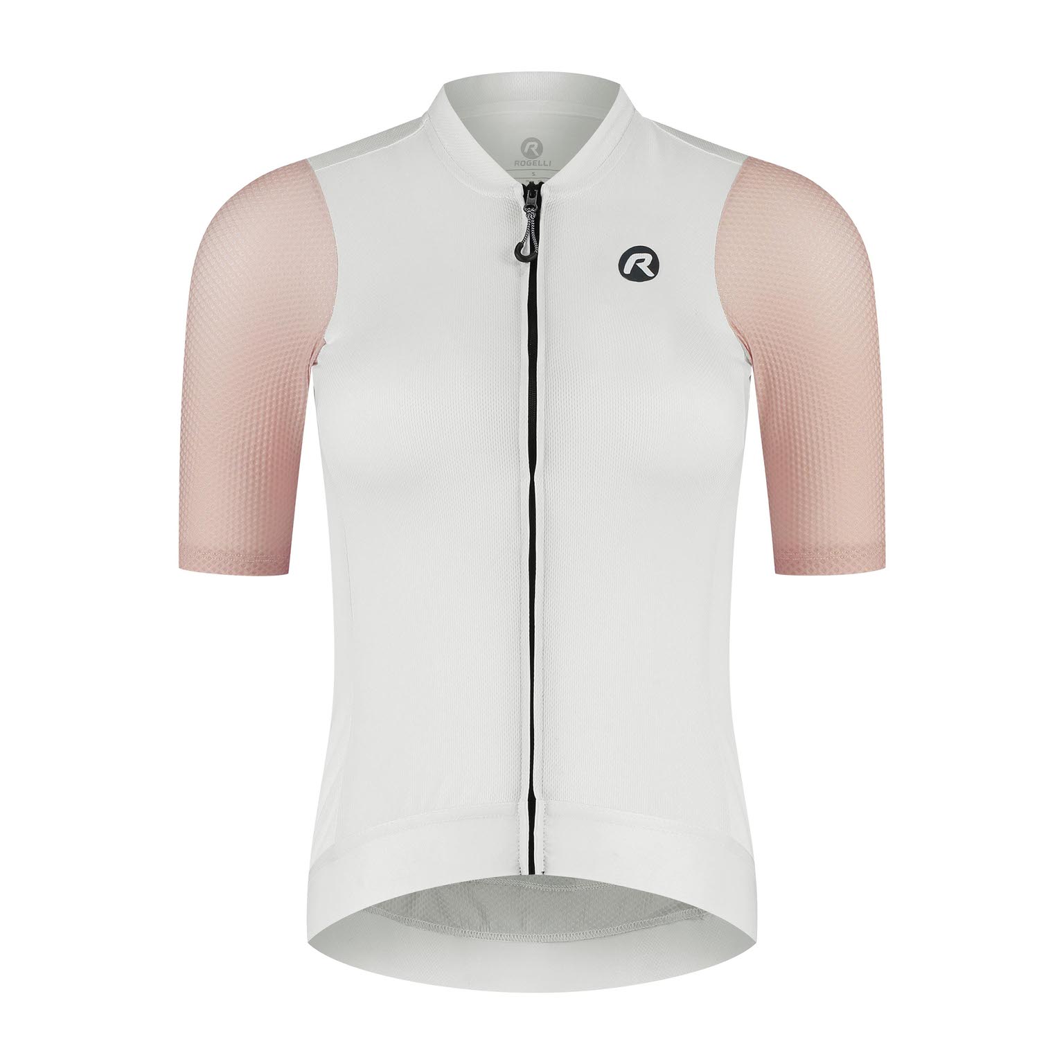 Rogelli Fast Fietsshirt Dames Zand/Roze/Cherry