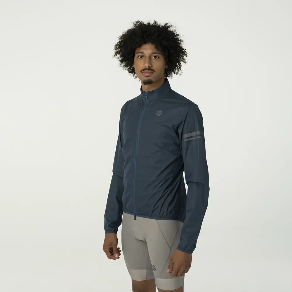 AGU Ultralight Performance Regenjack Blauw Heren - Afbeelding 3