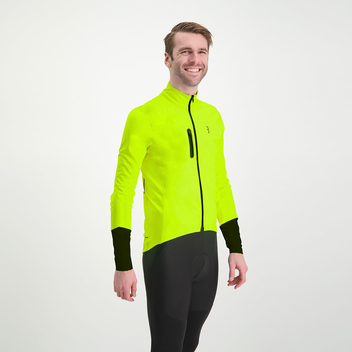 BBB Cycling ColdGuard BBW-456 Fietsjack Neon Geel Heren - Afbeelding 3