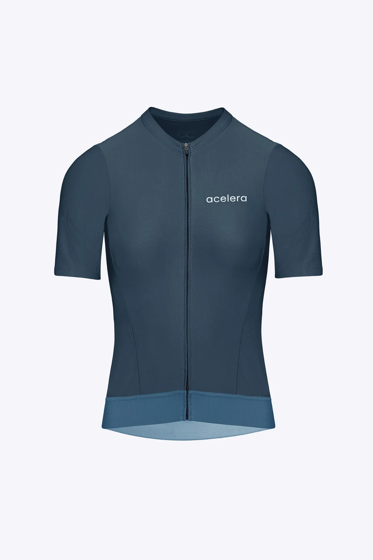 Acelera Dames Essential Fietsshirt Korte Mouw Grijs