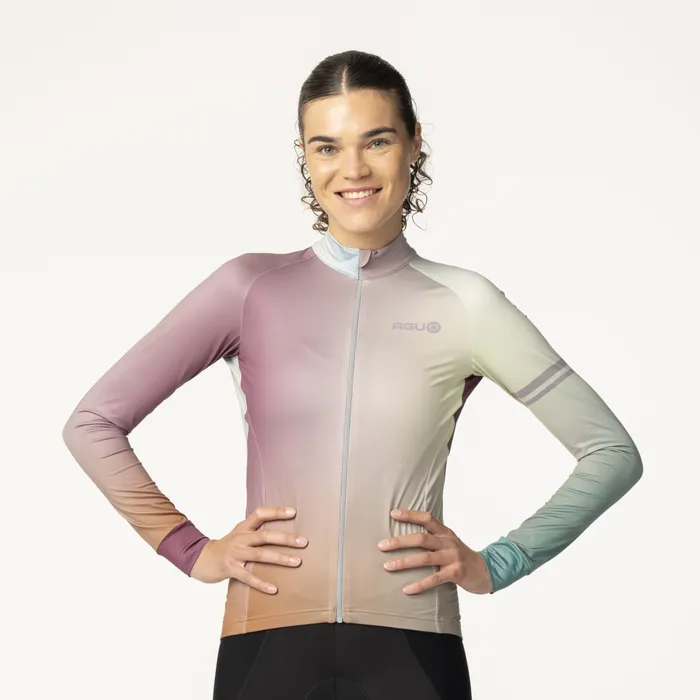 Agu Gradient Fietsshirt Lange Mouwen Performance Dames - Afbeelding 3