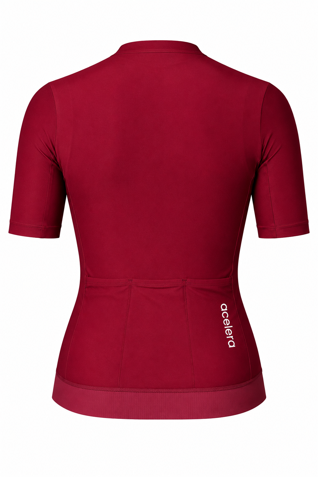Acelera Dames Essential Fietsshirt Korte Mouw Rood - Afbeelding 2